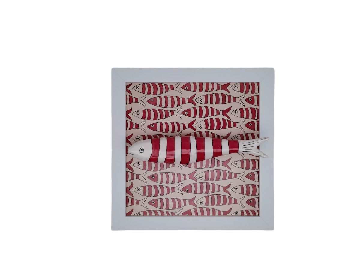 Tableau Azulejo Sardine - 15023 - 23,5 x 23,5 cm – Image 5