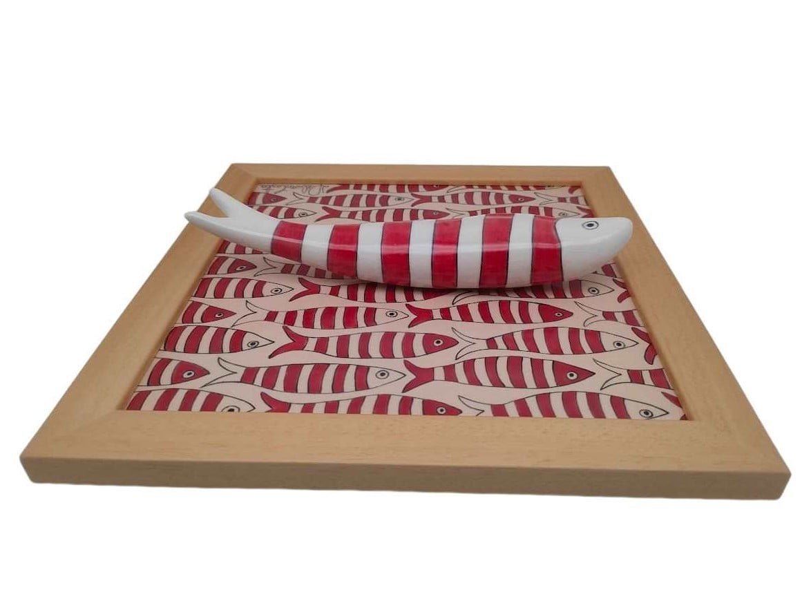 Tableau Azulejo Sardine - 15026 - 23,5 x 23,5 cm – Image 4