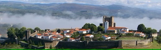 Ville de Bragance au Portugal