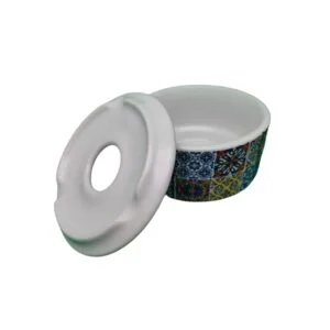 Cendrier d'eau azulejos 11 cm rouge