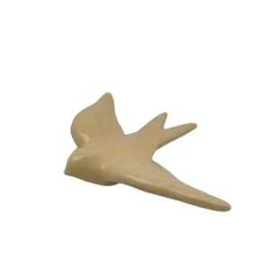Hirondelle portugaise en céramique jaune 11 cm