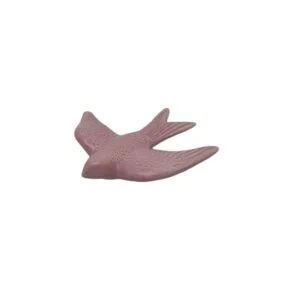 Hirondelle rose du Portugal en céramique 13 cm