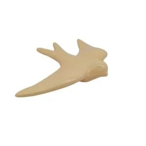 Hirondelle du Portugal en céramique jaune 16 cm