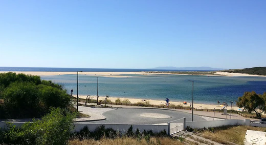 la lagune de Albufeira.