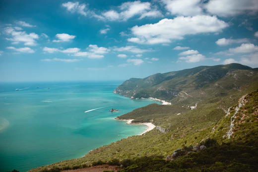 Lisbonne, rive sud, visiter le parc naturel de Arrabida