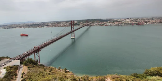 Lisbonne, le Pont du 25 avril.