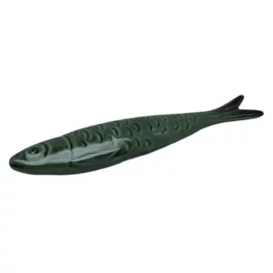 Sardine portugaise en céramique couleur vert