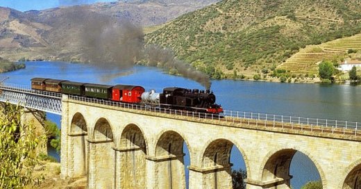Le train touristique du Douro
