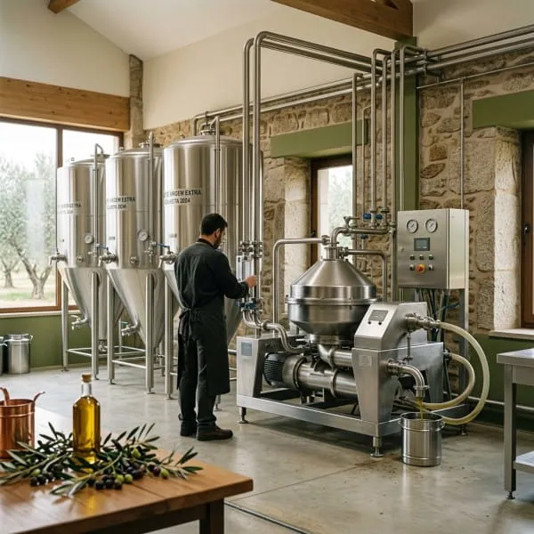 Moulin d’un producteur d’huile d’olive portugaise